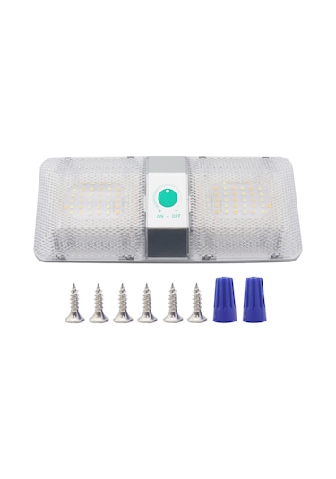 Shineyee Araç Ve Karavanlar İçin Dokunmatik Dimli 180 Led Tavan Aydınlatma Dc 9-18v