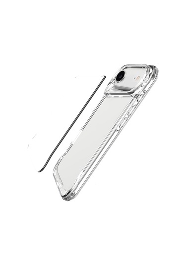 Apple Uyumlu iPhone 17 Air Kılıf Zore T-max Kapak Seffaf