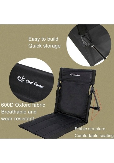 Novahub Serin Kamp C-y006 Katlanır Plaj Sandalye Açık Mekan Kampı Geri Yastık Alüminyum, Vahşi Boş Zamanlı Sandalye Ordu Yeşili Diğer Çok Renkli