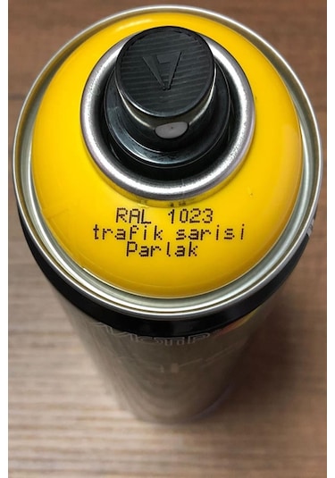 Motip Carat Ral1023 Trafik Taksi Sarısı Parlak Sprey Boya 400 ML