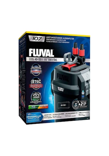 Fluval 107 Akvaryum Dış Filtre 550lt/H