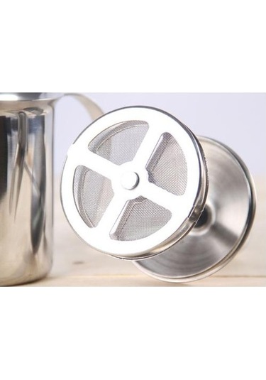 Soulader Manuel Süt Köpürtücü Çift Taraflı Tel Kremalı Süt Köpüğü Yapma Makinesi 400 Ml Paslanmaz Çelik French Press Cappuccino Latte Ekipmanı Gümüş