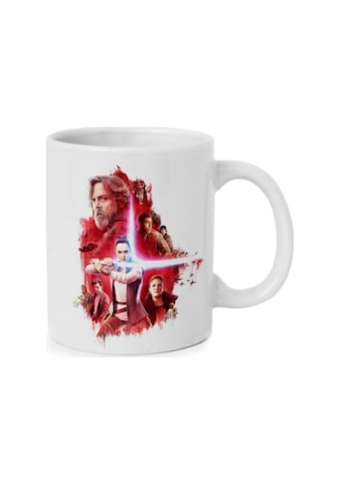 Star Wars Baskılı Kupa/bardak Beyaz