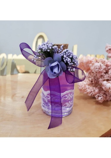 40 adet 25 cc Dantelli Kolonya Şişesi