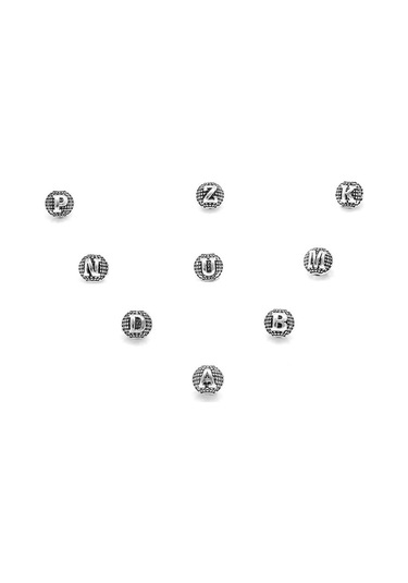 Kişiye Özel Küre Kesim Kararmaz Metal Harf Tanesi