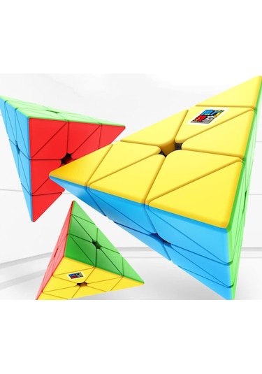 Moyu Pyramid V2 Cube - Stickersız Akıl Zeka Rübik Küp