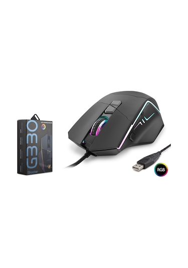 Shooter Gaming Mouse 6400 Dpi Rgb - Si Yah G330 Diğer