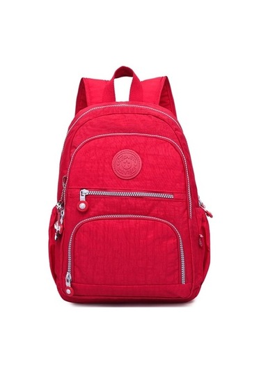 Yue Store Kızlar Için Okul Çantası Boyut: 27x13x37cm T1368 Kahve A4pxhb Kırmızı