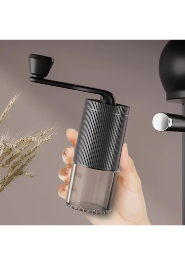 Cordial Siyah Manuel Taşınabilir Kahve Değirmeni, Ayarlanabilir Öğütücü, Ofis Ve Seyahat İçin