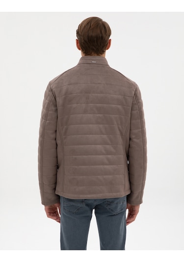 Pierre Cardin Erkek Taş Deri Mont-kaban 50318154-570 Taş