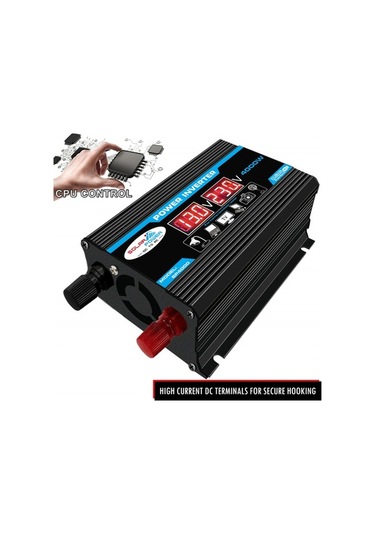 Moly Yüksek Frekans 4000w Tepe Güç Dc 12v İndirgemli Sinüs Dalgası İnvertörü - Araba Kamp İçin İdeal