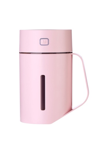 Padalink 420ml Usb Ev Ofis Nemlendirici, Led Işık, Hava Temizleyici Sprey, Pembe, Pil Yok