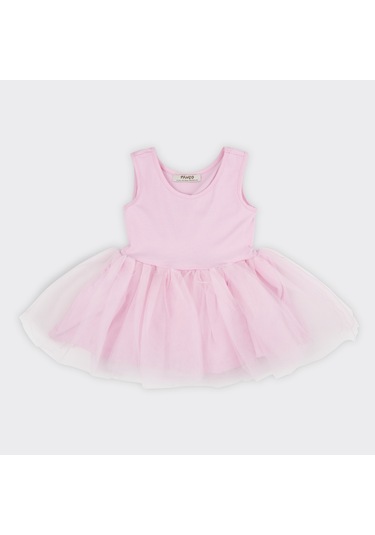 Kız Çocuk Meyve Desenli Elbise 2411gb26010-4334 001