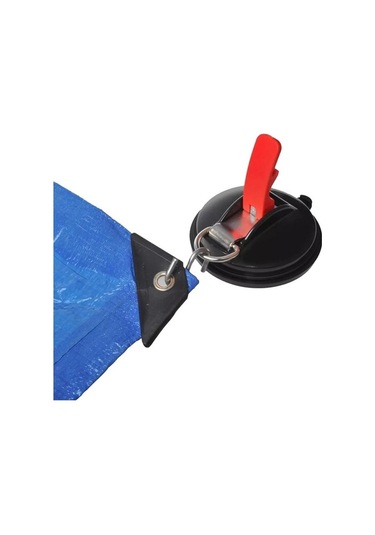 Wondernest Parça Çok Fonksiyonlu Araba Askıları, Güçlü Vantuzlu Kırmızı Kırmızı