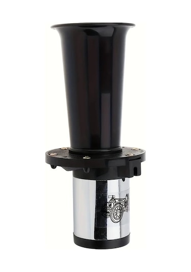 Xuweiwei Arabalar İçin 12v Vintage Buhar Kornası Siyah 110db Klasik Retro Stil Eski Araç Motosiklet Kamyon Modifikasyon Aksesuarı Steampunk Tasarım