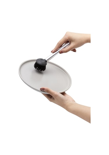 Okyanus Home Fırçalı Sıvı Sabunluk Siyah