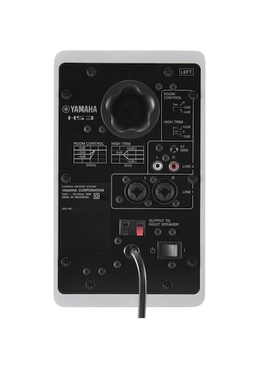 Yamaha Hs3 Referans Monitörü Beyaz Çift