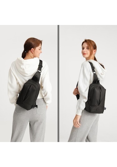 Smart Bags Gumi Kumaş Smart Bags Uniseks Bodybag Omuz Çantası 8655