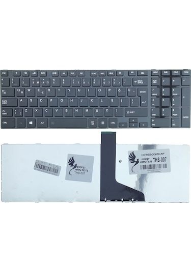 Toshiba Uyumlu Satellite C850, C855, C870, C875 Klavye (Siyah)