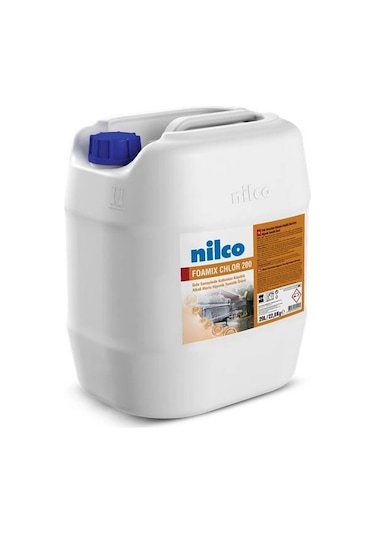Nilco 32001812 Foamix Klor 200 Köpüklü Alkali Klorlu Sanitasyon Ürünü 20 L