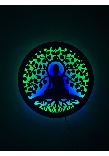Led Işıklı Yoga V2 Tablosu