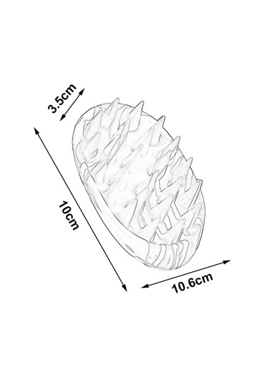 Suntek Saç Derisi Masaj Aleti Yıkama Bakım Fırçası Ev Banyo Kahve Rengi