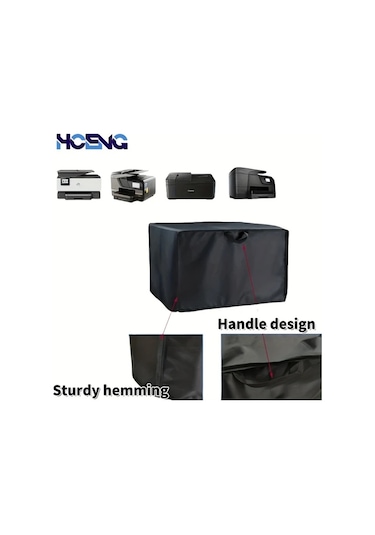 Sunshine011 Siyah Yazıcı Kılıfı Yazıcı Koruma, Kolay Temizlik, Ev Ve Ofis Kullanımı