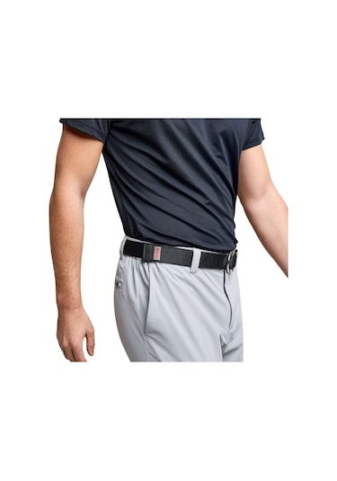 Slam Slam Logo Belt Unisex Siyah Kemer W01 Siyah