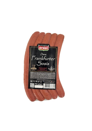 Erşan Dana Frankfurter Sosis 400 G
