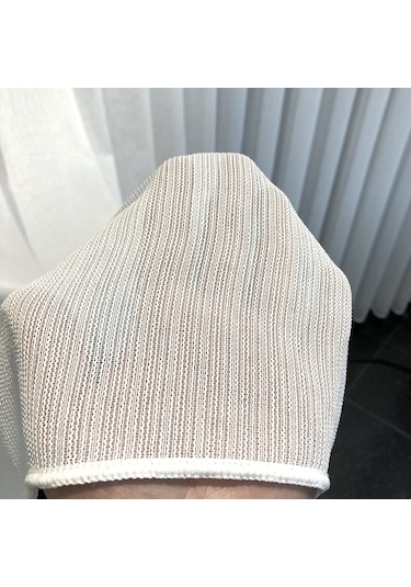 Perdefony Sıralı Mat Çelik Düz Tül Perde Dökümlü ve Gramajlı