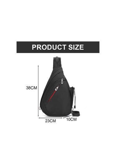 Yeni Erkek Göğüs Çantası - İnce, Sade, Eğlence Ve Spor Amaçlı Çok Amaçlı Omuz Çantası