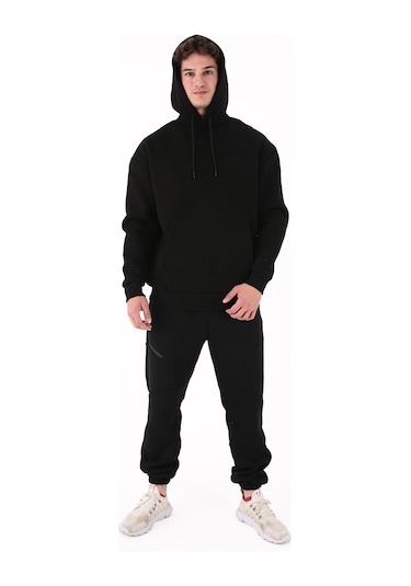 Scorp Origin Erkek Hoodie Sweatshirt Siyah Standart Çok Renkli