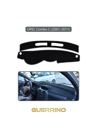 Opel Combo C 2001-2011 Torpido Koruma Kılıfı Gri Kenar