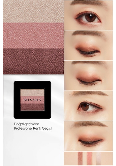 Missha Triple Shadow No.6 Marsala Red