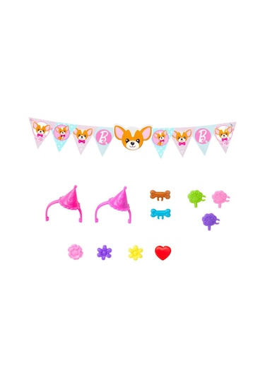 Barbie Chelsea Köpekçiğin Doğum Günü Oyun Seti  HJY88