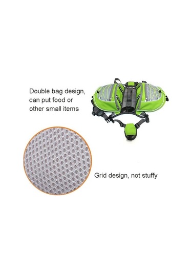 Dm Cbtx Köpek Sırt Çantası: Nefes Alabilir, Taşınabilir, Örgülü Evcil Hayvan Çantası - S Turuncu