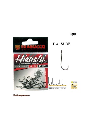 Trabucco Hisashi Hook F-31 Surf Iğne (491722329)