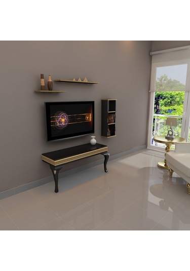 Decorotti - Lucca A2-3 Gizli Bölmeli Tv Ünitesi