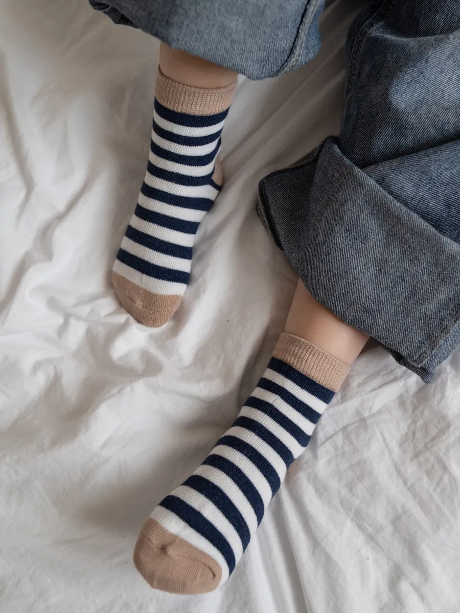 Wemint Baskılı Yaz Çocuk Çorapları Seti 230322059 Mavi