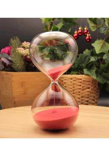 Cam Kum Saati 30 Dakika - Pembe