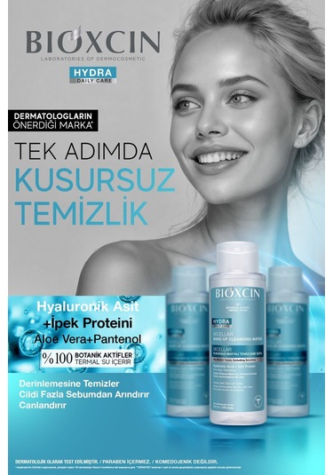 Hydra Micellar Kusursuz Makyaj Temizleme Suyu 500 Ml 1 Alana 1 Hediye - 500 Kullanım Misel Su