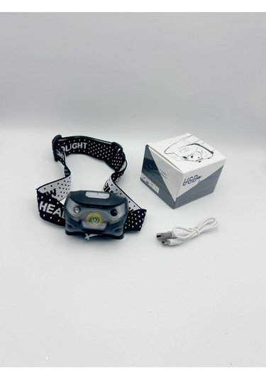 Teltree Sy-9 5w Kuru Şimşekli Avcı Feneri, Entegre Sensör, 100-200m Menzil, 4 Saat Süre, Li-poly Batarya, Siyah Özel Versiyon