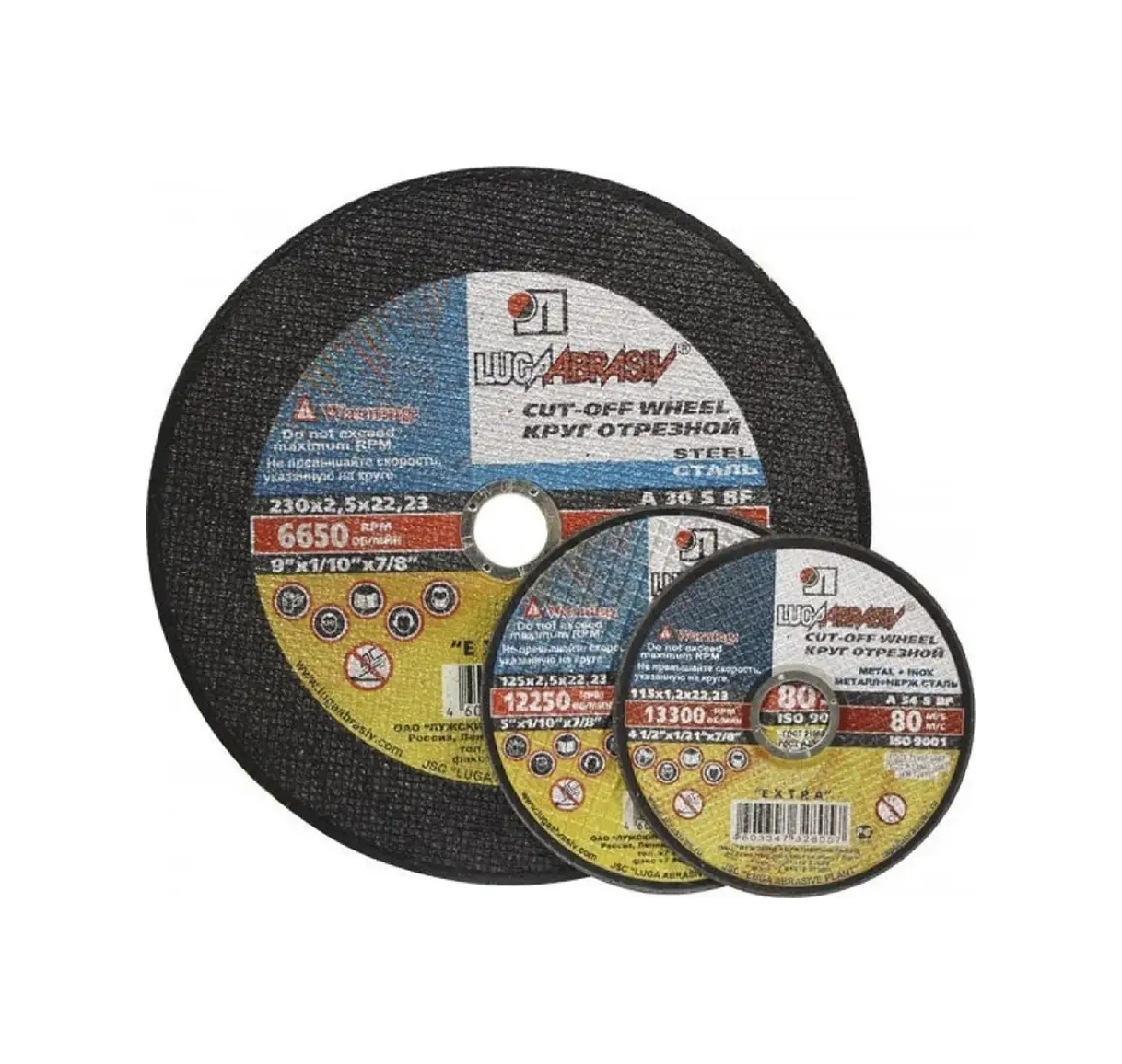 Luga Abraziv Kesme Diski 125 1,0 22,23 A 54 S Bf 80 25 Adet 81928257