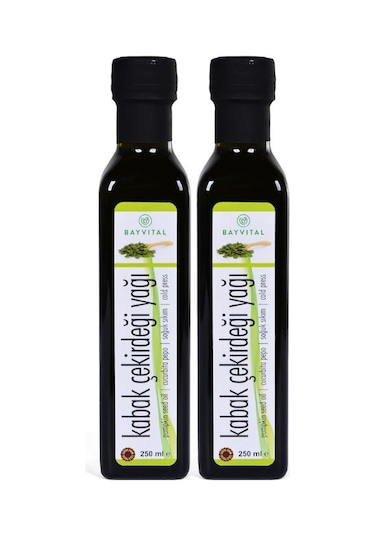 Bayvital Kabak Çekirdeği Yağı 2 x 250 ML