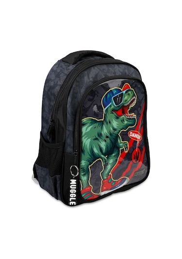 Muggle Erkek Çocuk Muggle Danger Dino Ilkokul Çantası Mu9222