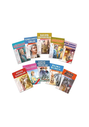 Dünya Klasiklerinden Seçmeler Set 10 Kitap