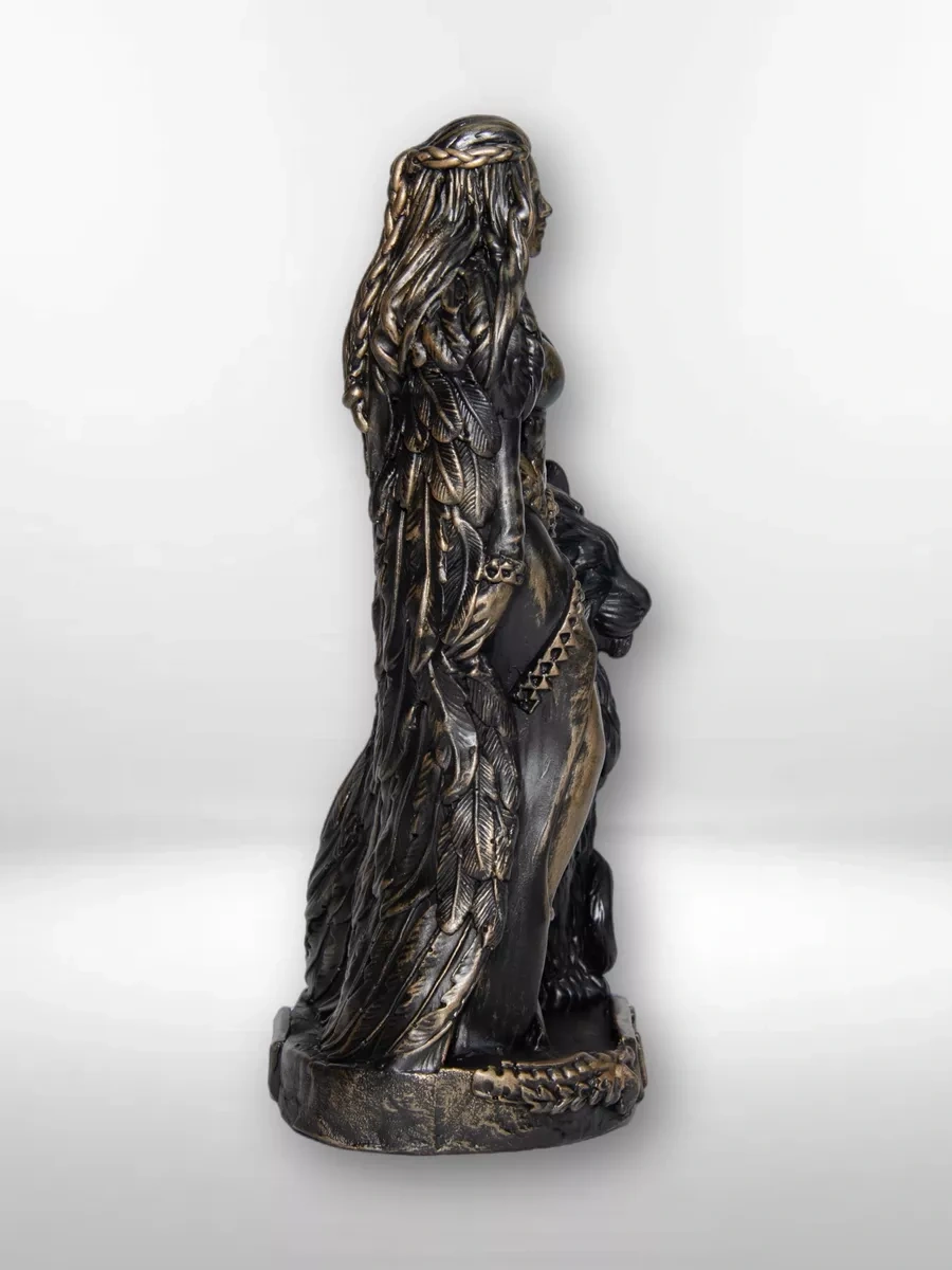 Lavelly Koleksiyonluk Sunak Heykelciği Freja Tanrıçası Tılsım 149152359