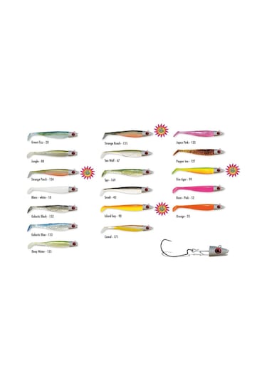 Delalande Swat Shad 110Mm 20Gr Silikon Yem (459802055)