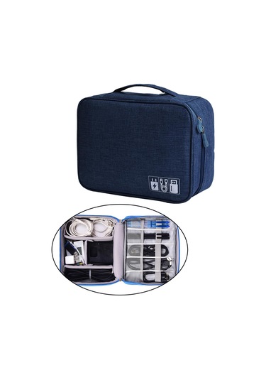 Suntek Seyahat Elektronik Kordon Düzenleyici Kılıf Camgöbeği Camgöbeği Diğer