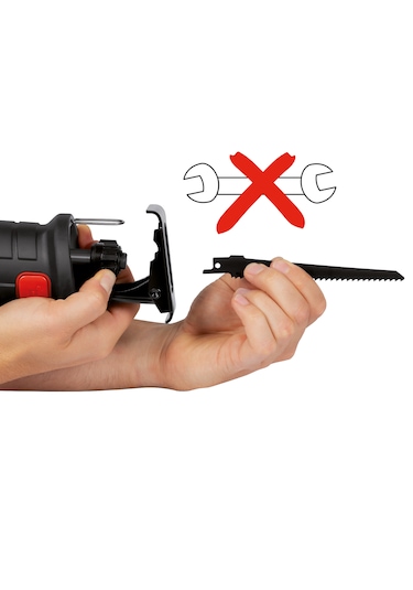 Kraftixx KX-RS 18/1 Li - Solo Akülü Kılıç Testere - 4514020